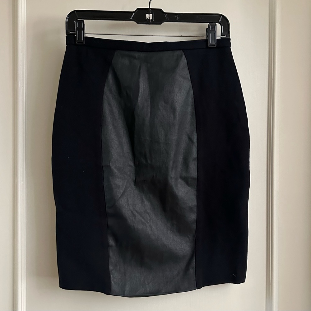 Emilio Pucci genuine leather skirt.